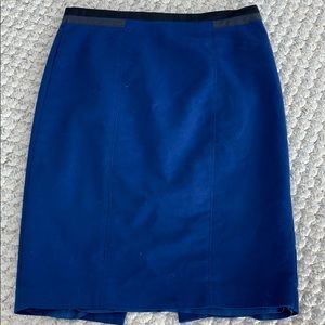 Blue pencil Skirt